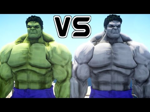 HULK VS GREY HULK - EPIC BATTLE