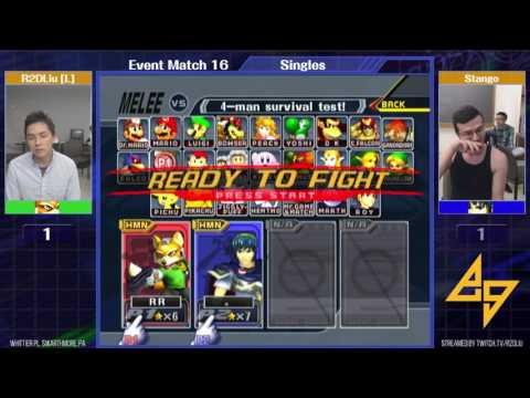 Event Match 16: R2DLiu (Fox) vs Stango (Marth) - Grand Finals