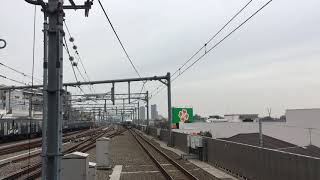 西武池袋線石神井公園駅にて001系ラビュー