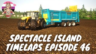 Selling silage at biogas plant! - Spectacle Island - Timelaps episode 46 - Farming Simulator 19