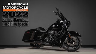 Video Thumbnail for 2022 Harley-Davidson Touring Road King Special