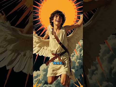 Icarus: the boy who flew too close to the sun #greekmythology #greekgods