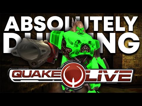 1 minute of me absolutely dunking on babies in quake live