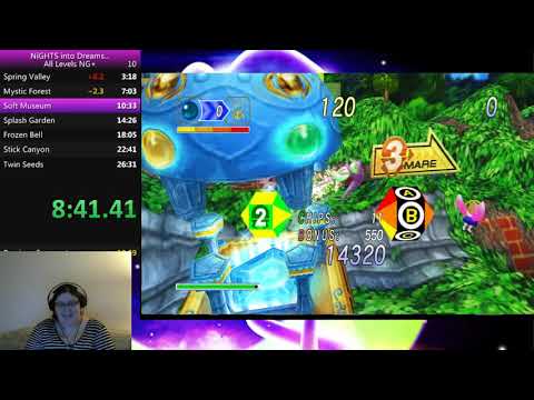 NiGHTS into Dreams HD NG+ Speedrun (SGDQ 2020 submission)