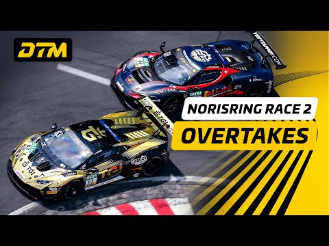 Wildest Overtakes of Race 2! 😳🔥 | Highlights Norisring | DTM 2025