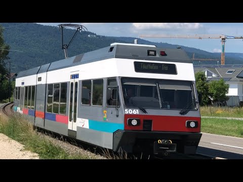 [FR/DE] Trafic ferroviaire/Bahnverkehr ASM (BTI- Biel-Täuffelen-Ins) - Transports Publics Suisses