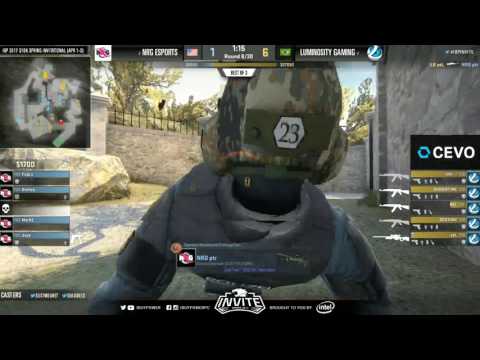 IBP Invite Spring CS:GO 2017 - NRG Esports vs Luminosity Gaming - Map 1 - Round of 8