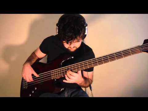 Schecter Bass and Digitech Loop Pedal Slap Bass Jam