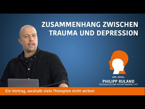 The connection between trauma and depression and why many therapies don't work.