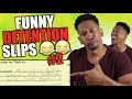 READING THE FUNNIEST SCHOOL DETENTION SLIPS 2