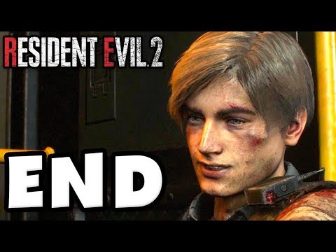 Resident Evil 2 Remake - Gameplay Walkthrough Part 10 - Leon Ending! Two Boss Fights!