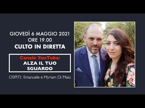 Culto in diretta - Giovedì 6 maggio 2021 ore 19.00