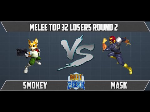 SF Melee Top 32 - Smokey (Fox) vs Mask (Captain Falcon) Losers Round 2