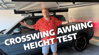 Kammok Rivian Crosswing Awning - Garage Fit & Height Test