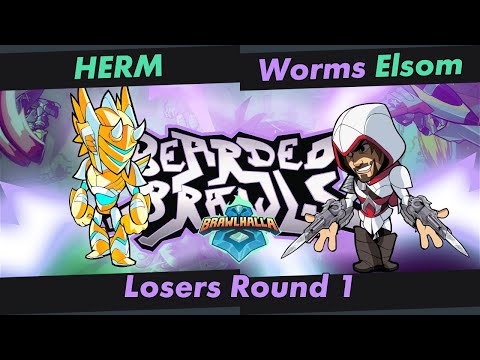 HERM VS Elsom  | Bearded Brawls #2 | Losers Round 1