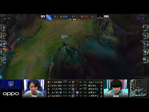 Doran Placing ward | DWG vs DRX Game 3 Quarterfinals Worlds 2020 | DAMWON Gaming vs DRX