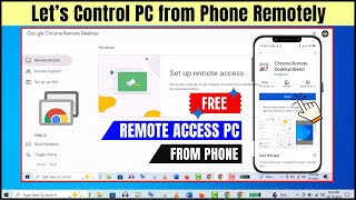 How To Use Chrome Remote Desktop Android in 2026 | Control Your PC with Phone From Anywhere!