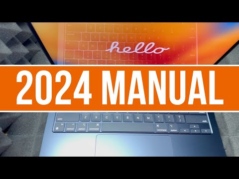 MacBook Air 2024 Basics - Mac Manual Guide for Beginners - New to Mac
