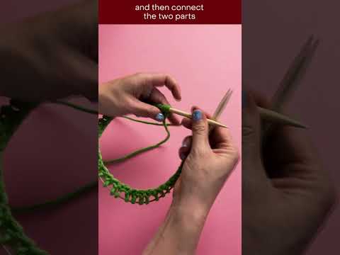 Closing the round while knitting - it's so easy!