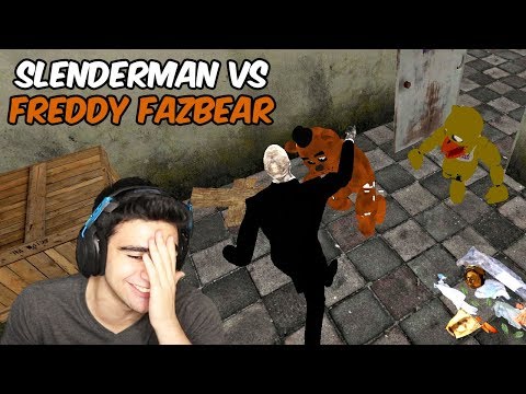 I'M PLAYING AS SLENDERMAN VS THE FNAF ANIMATRONICS! - Slenderman vs Freddy The Fazbear (Ending)