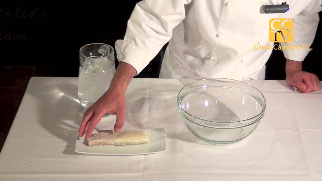 Cómo desalar el bacalao