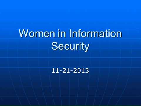 Image thumbnail for talk PANEL: Women in Information Security (Audio only)