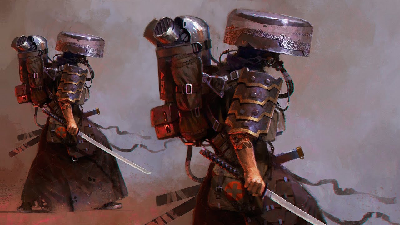 Character Design Challenge - Post Apocalyptic Ronin