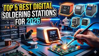 Top 5 Best Digital Soldering Stations 2026 🔥 Smart, Fast & Pro-Level Tools