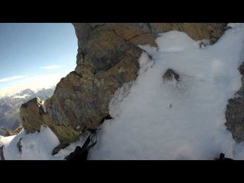 disgrazia : uscita canalone schenatti