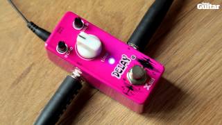 Video thumbnail for Xvive V5 Delay guitar effects pedal demo by TotalGuitar