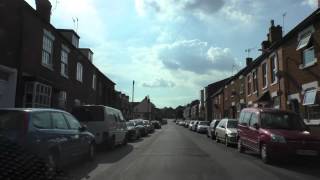 preview picture of video 'Driving Along Church Row & Newlands, Pershore, Worcestershire, England 22nd June 2014'
