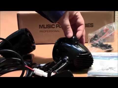 Обзор аудиосистемы для мотоцикла AVS445MP