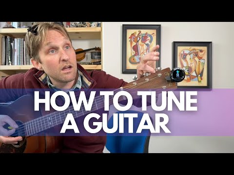 How To Tune A Guitar - Guitar Lessons with Stuart!