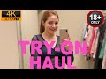 4K Transparent Try On Haul Inspection In The House Body Art Suit Try On Haul