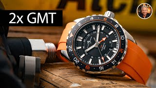 Zwei Traumhafte GMT mit Navy Pilot Genen - MARC & SONS GMT II D 43mm MSG-008-13 & 14 Test