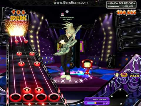 Audition Ayodance Guitar Master Audition - Love Mode level 3 with flame