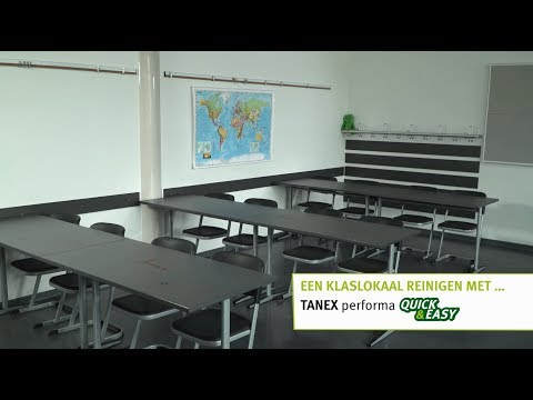 REINIGING VAN KLASLOKAAL MET TANEX PERFORMA QUICK & EASY (NL)