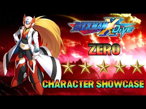 MegaMan X DiVE - Zero 5* Character Showcase