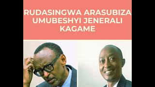 Dr Theogene Rudasingwa aranyomoza umubeshyi Jenerali Paul Kagame