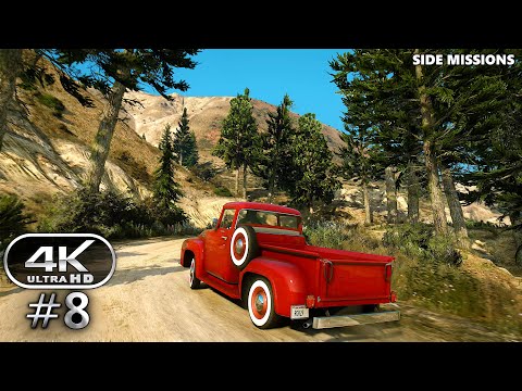 Grand Theft Auto 5 Gameplay Walkthrough Part 8 Side Mission - GTA 5 PC 4K 60FPS (No Commentary)