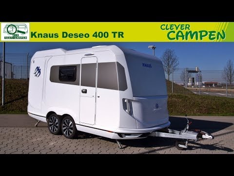 Knaus Deseo 400 TR (2019): Transport caravan for motorcycles & more - Test/Review | Clever Camping