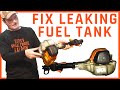 How To Fix A Cracked Plastic Gas Tank - Video