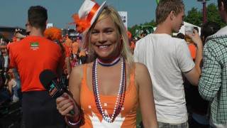 Koninginnedag 2013 Amsterdam, helaas geen museumplein 538 meer
