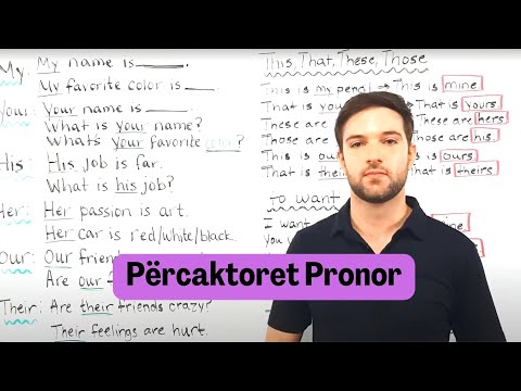 Mëso Anglisht hap pas hapi - Mësimi 6