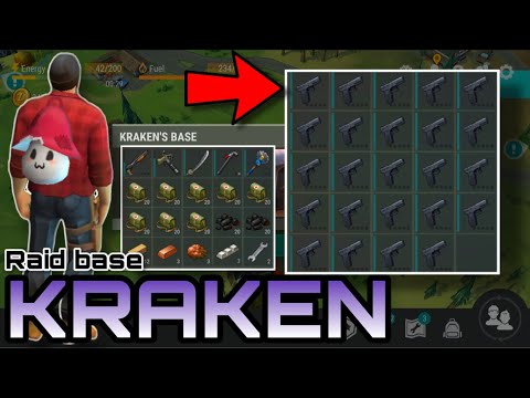 Raid base Kraken | RaidTime ปล้นกันเถอะ | LDOE | Last day on earth : Survival