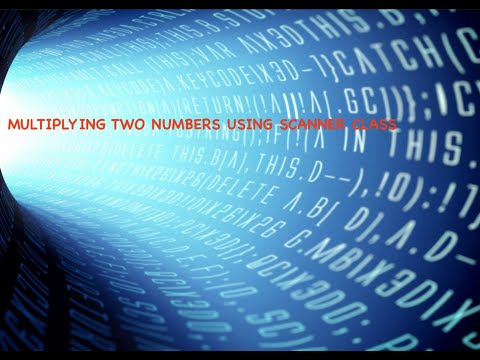Multiplying Two Numbers Using Scanner Classjava Learningbluej
