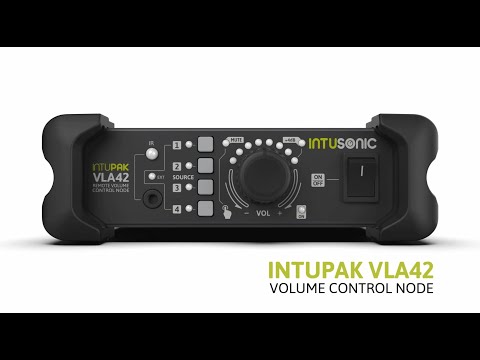 INTUSONIC VLA42 Lautst?rkeregler 4-IN-1 fernbedienbar
