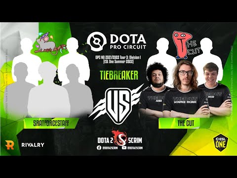 5RATFORCESTAFF vs The Cut - DPC NA 2021/22 Tour 3: Division I - Tiebreaker Match - BO1