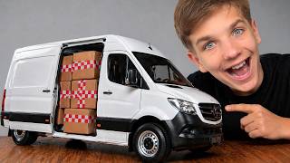 Ultimate Logistics Fleet Unboxing – Realistic 1:18 Mercedes Sprinter & Delivery Trucks! 🚛✨