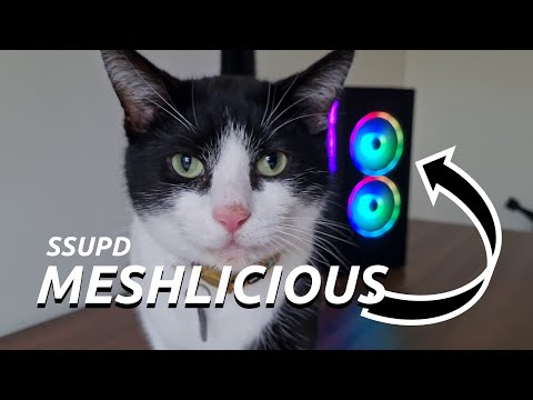 Building a PC in the TINY SSUPD Meshlicious Case | Gaming PC Build and Review